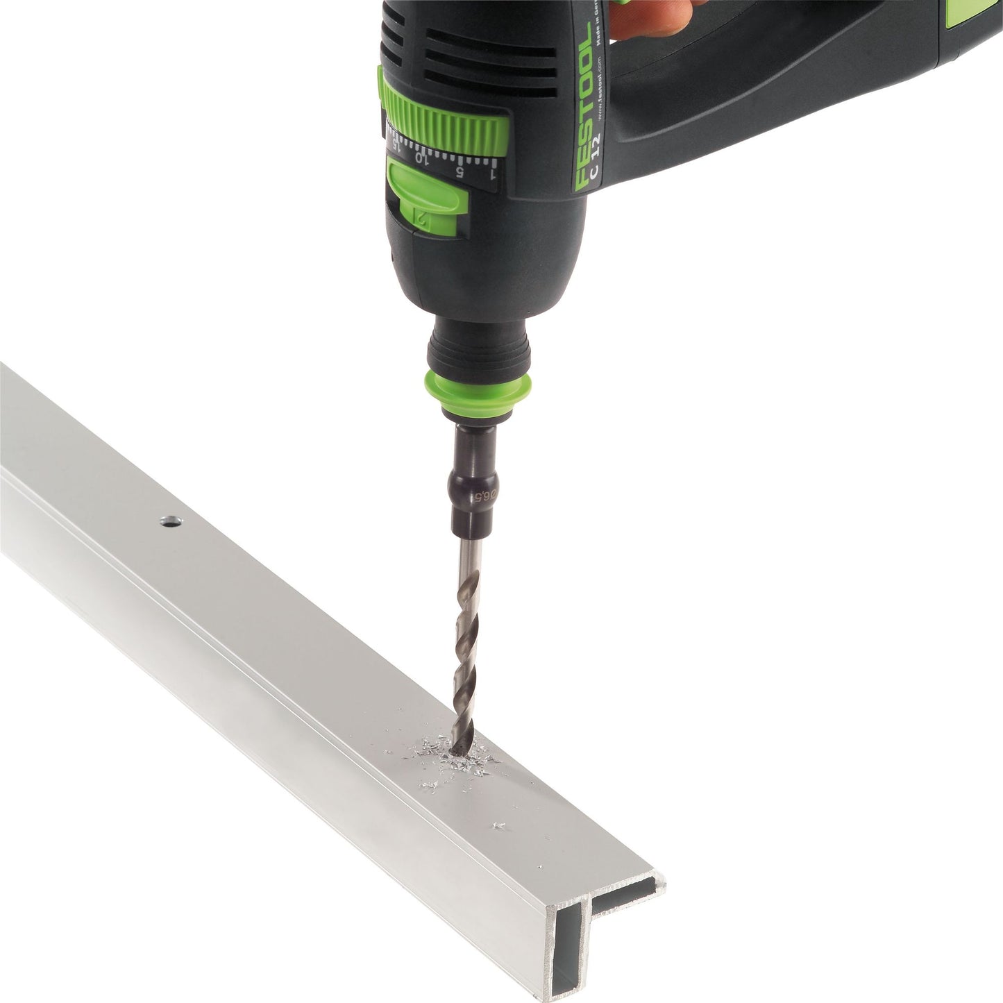 Festool HSS D 6,5/63 CE/M-Set Spiralbohrer ( 493428 ) für Festool Akku-Bohrschrauber und Akku-Schlagbohrschrauber mit FastFix Aufnahme und Werkzeugfutter WH-CE CENTROTEC