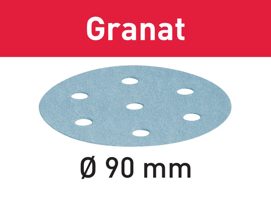 Festool STF D90/6 P100 GR/100 Schleifscheibe Granat ( 497366 ) für RO 90 DX