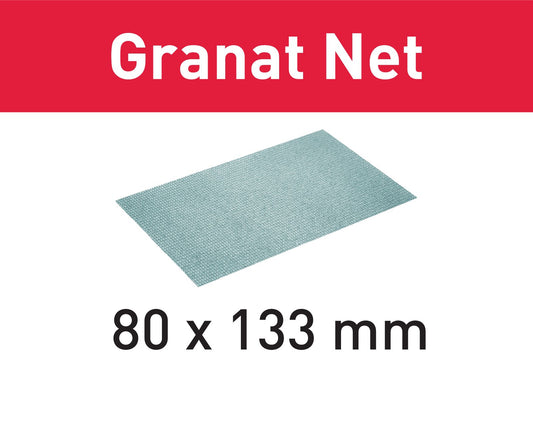 Festool STF 80x133 P100 GR NET/50 Netzschleifmittel Granat Net ( 203286 ) für RTS 400, RTSC 400, RS 400, RS 4, LS 130, HSK-A 80x130, HSK 80x133