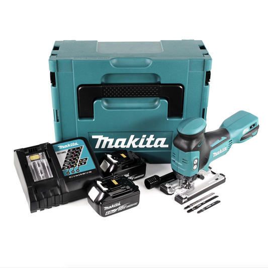 Makita DJV 181 RGJ Akku Pendelhubstichsäge 18V Brushless + 2x Akku 6,0Ah + Ladegerät + Makpac - Toolbrothers