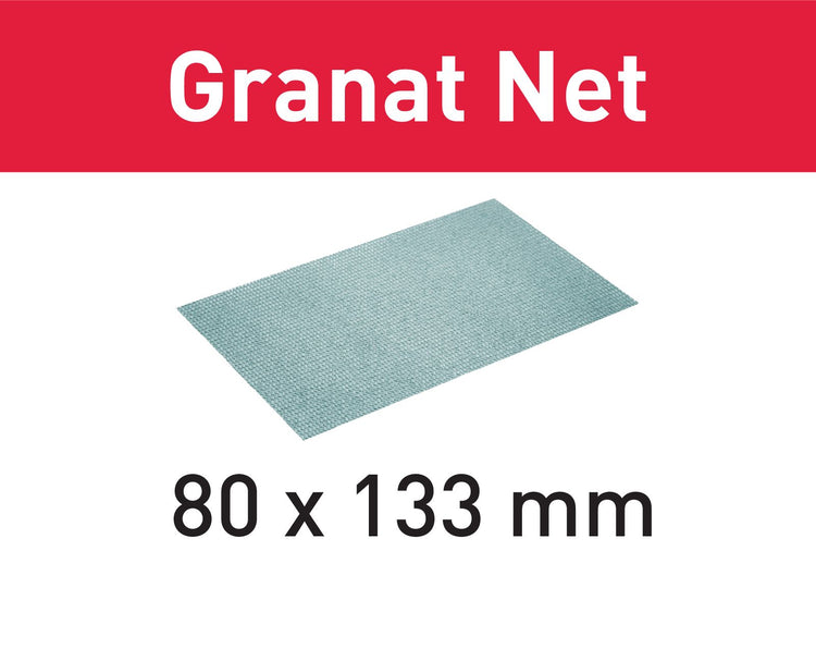 Festool STF 80x133 P240 GR NET/50 Netzschleifmittel Granat Net ( 203291 ) für RTS 400, RTSC 400, RS 400, RS 4, LS 130, HSK-A 80x130, HSK 80x133