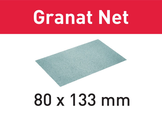 Festool STF 80x133 P320 GR NET/50 mesh abrasif Garnet Net (203292) pour RTS 400, RTSC 400, RS 400, RS 4, LS 130, HSK-A 80x130, HSK 80x133