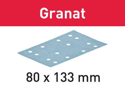 Festool STF 80x133 P40 GR/10 bandes abrasives grenat (497127) pour RTS 400, RTSC 400, RS 400, RS 4, LS 130, HSK-A 80x130, HSK 80x133