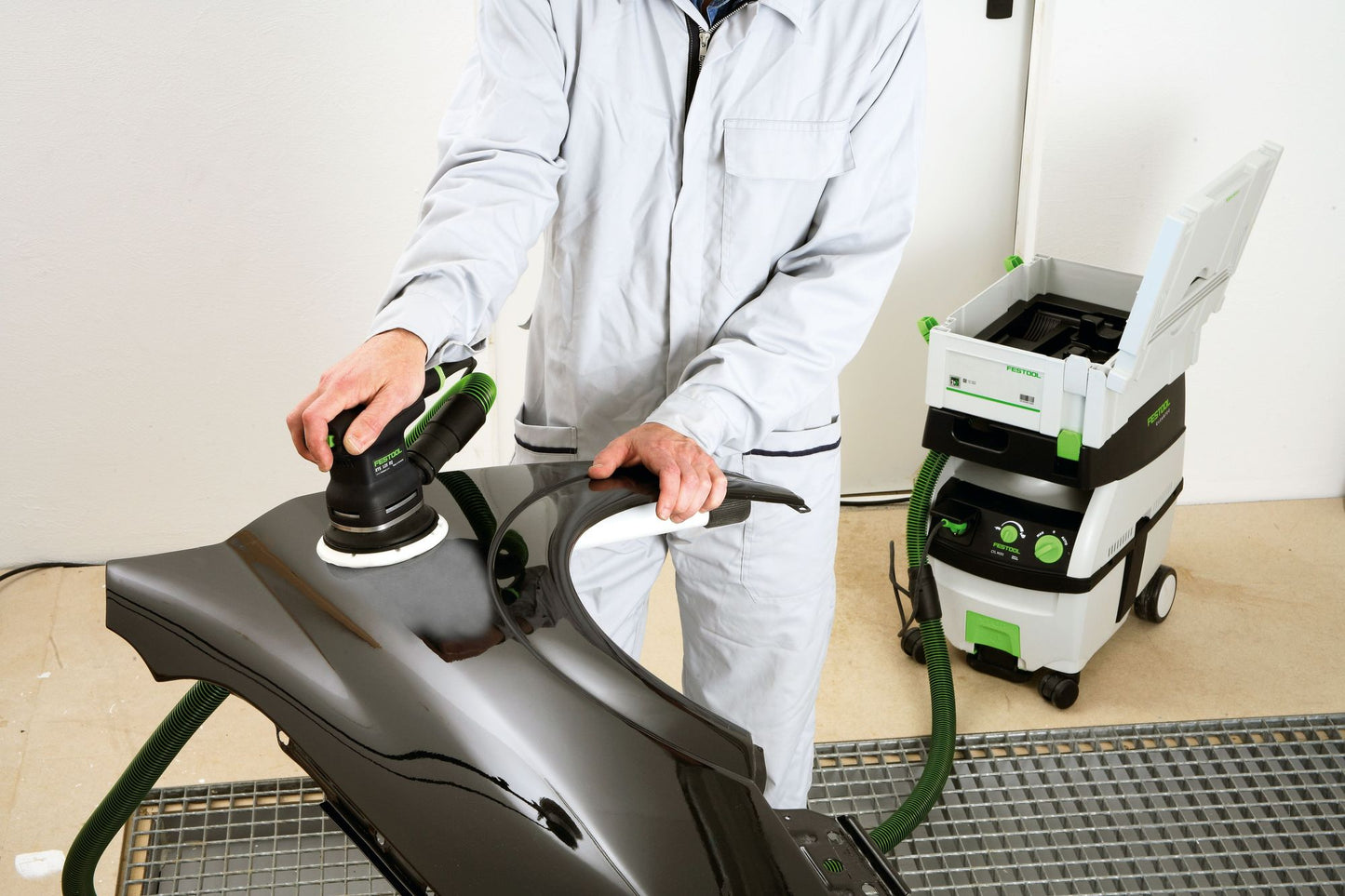 Festool STF D125/0 S2000 PL2/15 Schleifscheibe Platin 2 ( 492376 ) für RO 125, ES 125, ETS 125, ETSC 125, ES-ETS 125, ES-ETSC 125, ETS EC 125, LEX 125