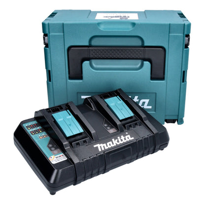 Makita DC 18 RD ZJ Doppel Schnellladegerät 14,4 V - 18 V LXT + Makpac - Toolbrothers