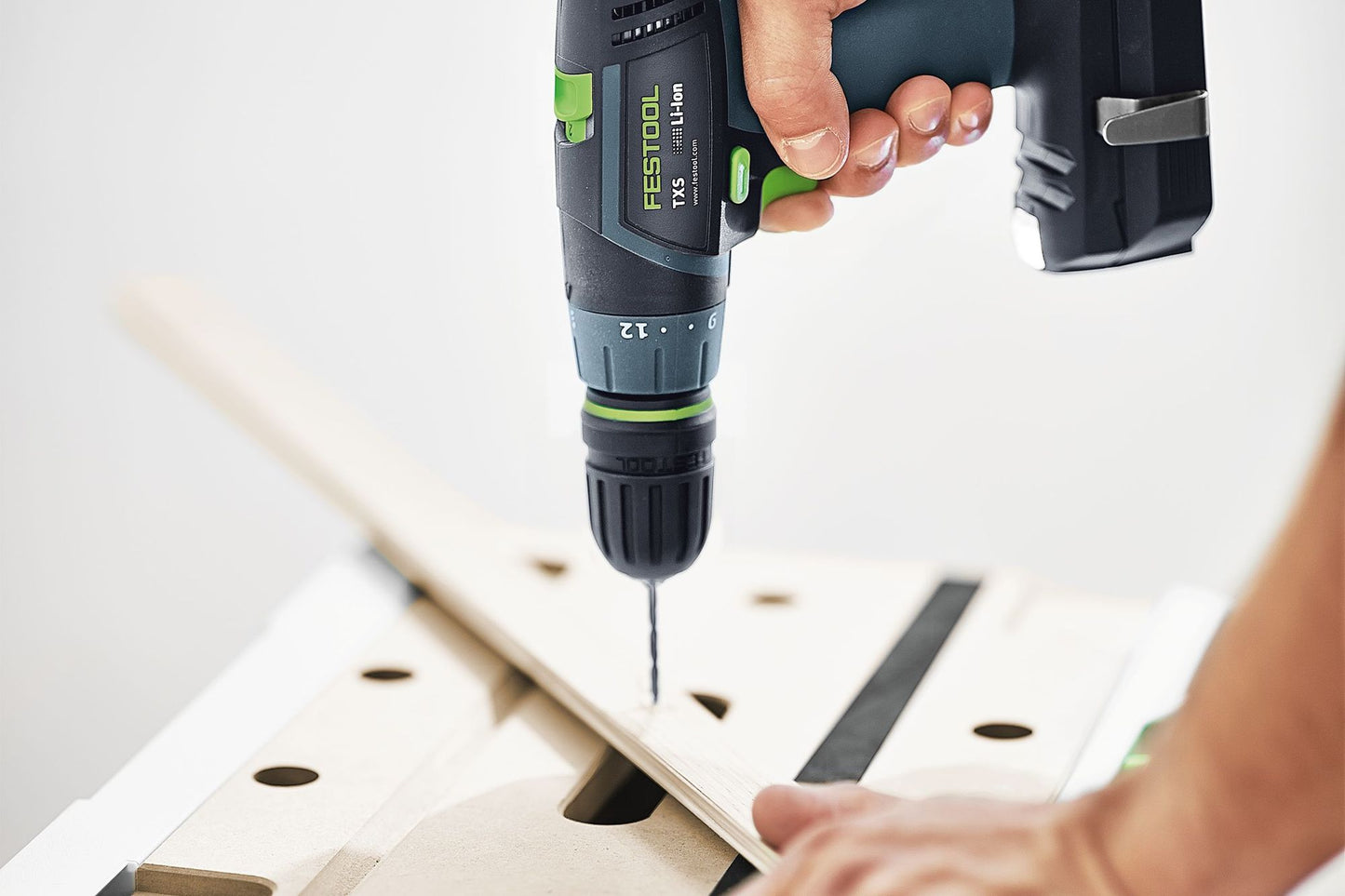 Mandrin sans clé Festool BF-FX 10 (499949) pour les perceuses sans fil CXS/TXS, CXS/TXS 12 et CXS/TXS 18 avec support FastFix