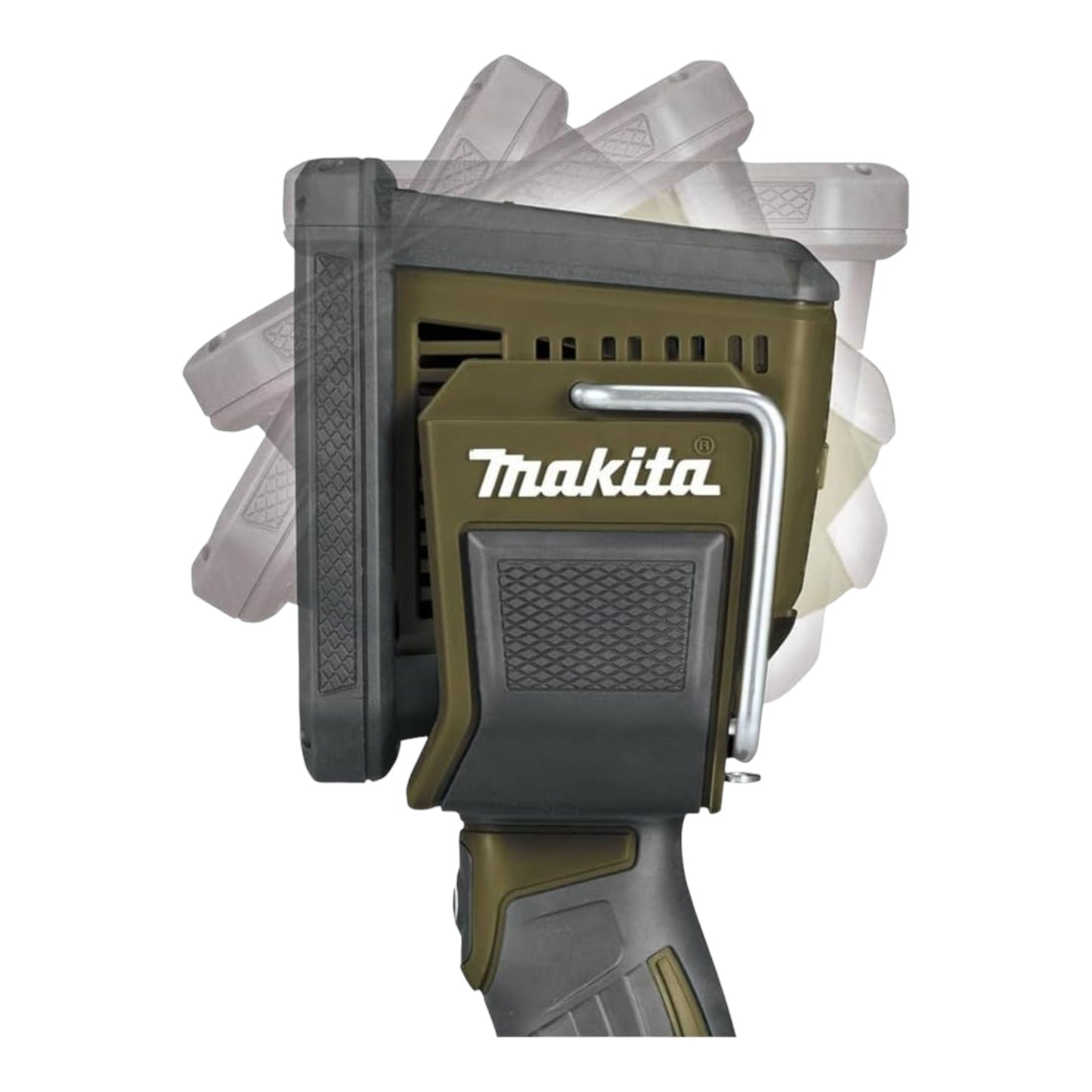 Makita DML 812 SF Akku Handstrahler 18 V 1250 lm LED Olive Grün Outdoor Adventure Sonderedition + 2x Akku 3,0 Ah + Ladegerät