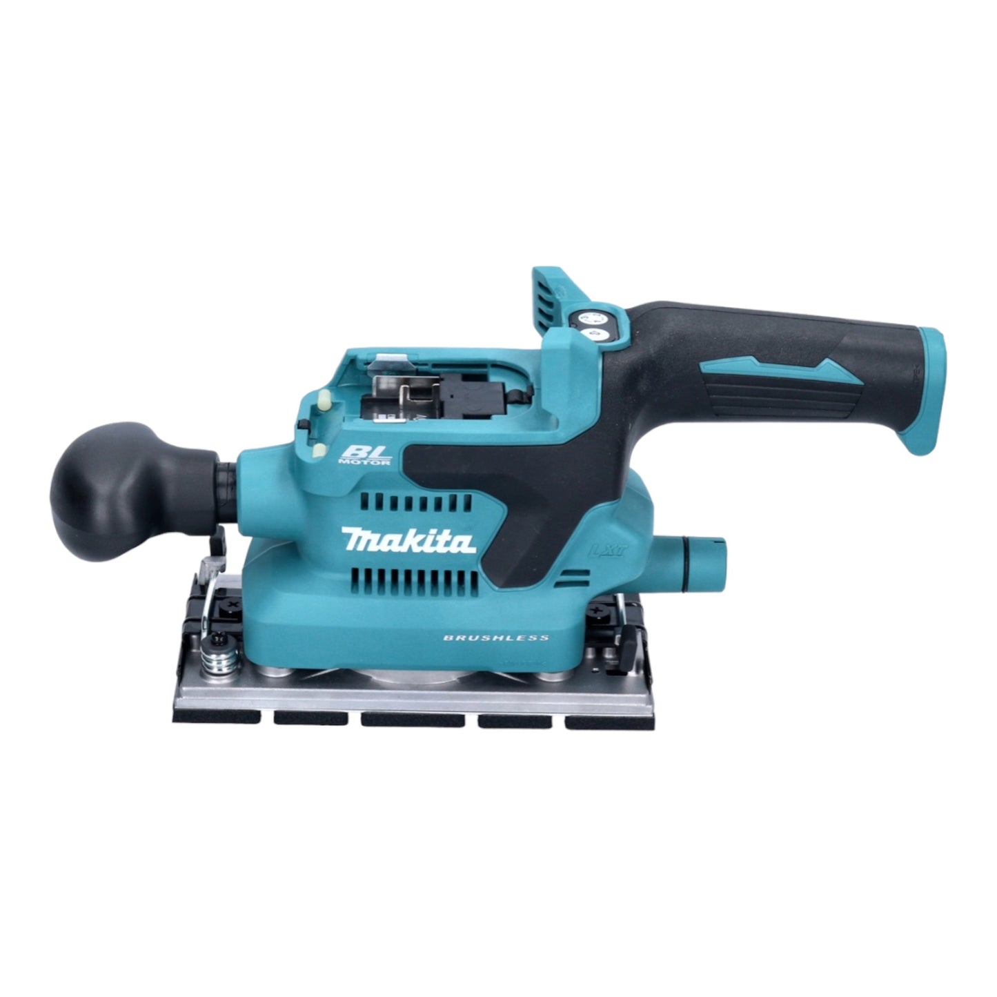 Makita DBO 380 RF1 Akku Schwingschleifer 18 V 93 x 185 mm Brushless + 1x Akku 3,0 Ah + Ladegerät