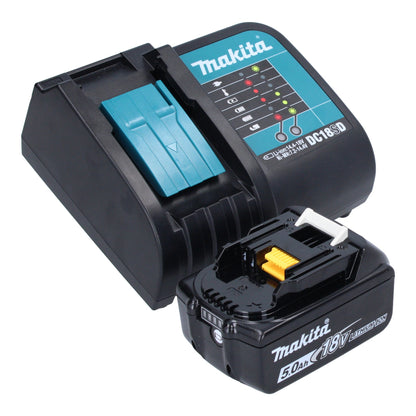 Makita DCL 182 ST1 B aspirateur à batterie 18 V noir + 1x batterie 5,0 Ah + chargeur