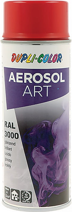 Bombe de peinture colorée DUPLI-COLOR type AÉROSOL rouge feu brillant (4000363039)