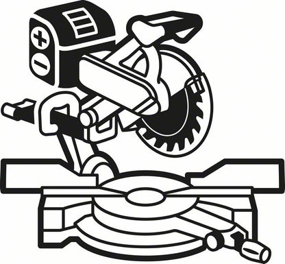 Bosch Standard for Aluminium Kreissägeblatt 305 x 2,4 x 30 mm 96 Zähne ( 2608837782 )