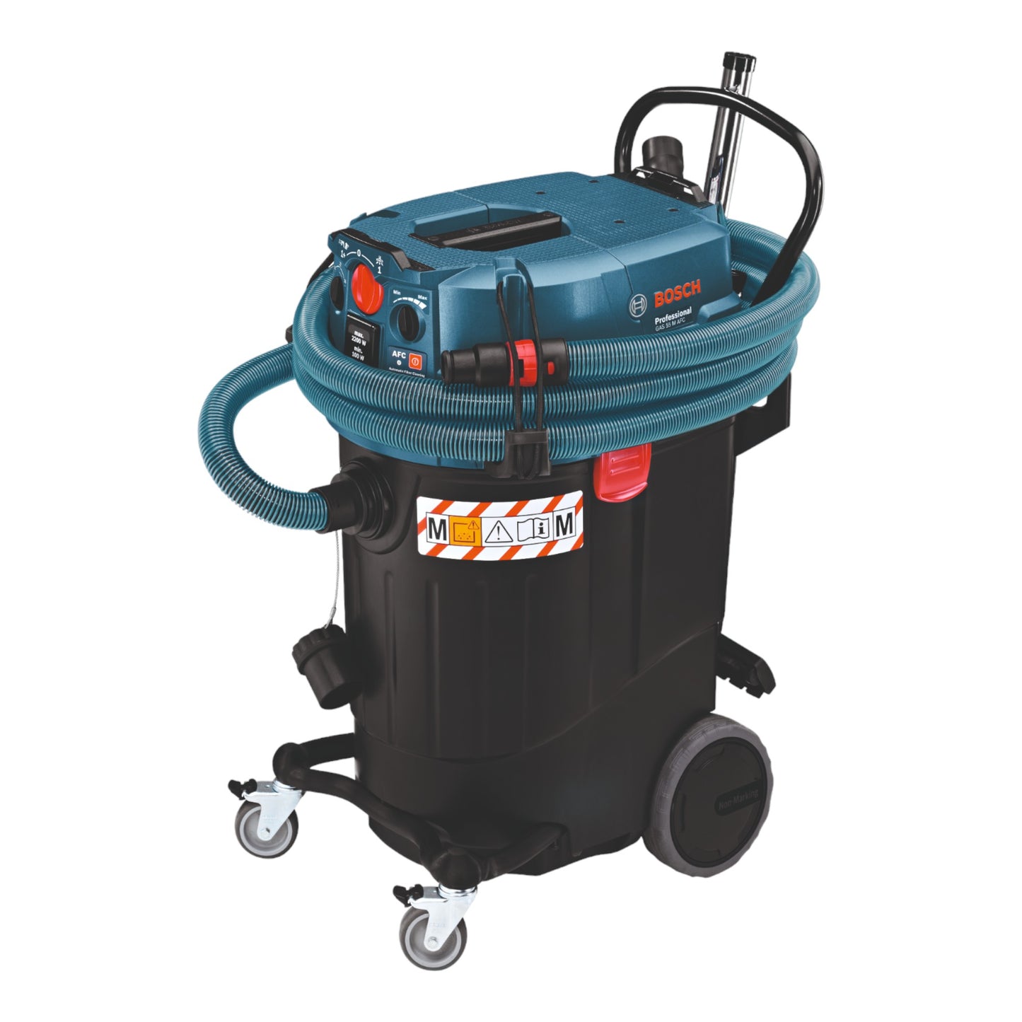 Bosch GAS 55 M AFC Professional Nass- Trockensauger 1200 W 55 l Staubklasse M ( 06019C3300 )