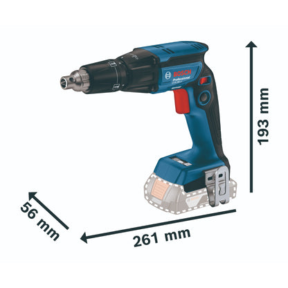 Visseuse à cloisons sèches sans fil Bosch GTB 18V-45 Professional 18 V 6 Nm sans balais (06019K7002) + 2x batterie ProCORE 4,0 Ah + chargeur + L-Boxx