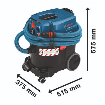 Bosch GAS 35 H AFC Aspirateur eau et poussière professionnel 1200 W 35 l classe de poussière H (06019C3600)