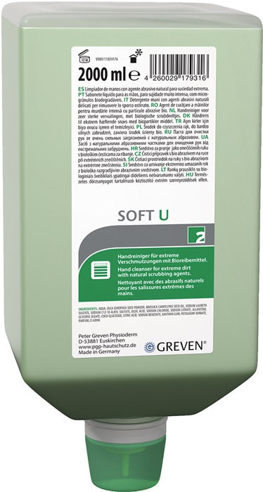 GREVEN Nettoyant pour les mains GREVEN® SOFT U 2 l (9000473476)