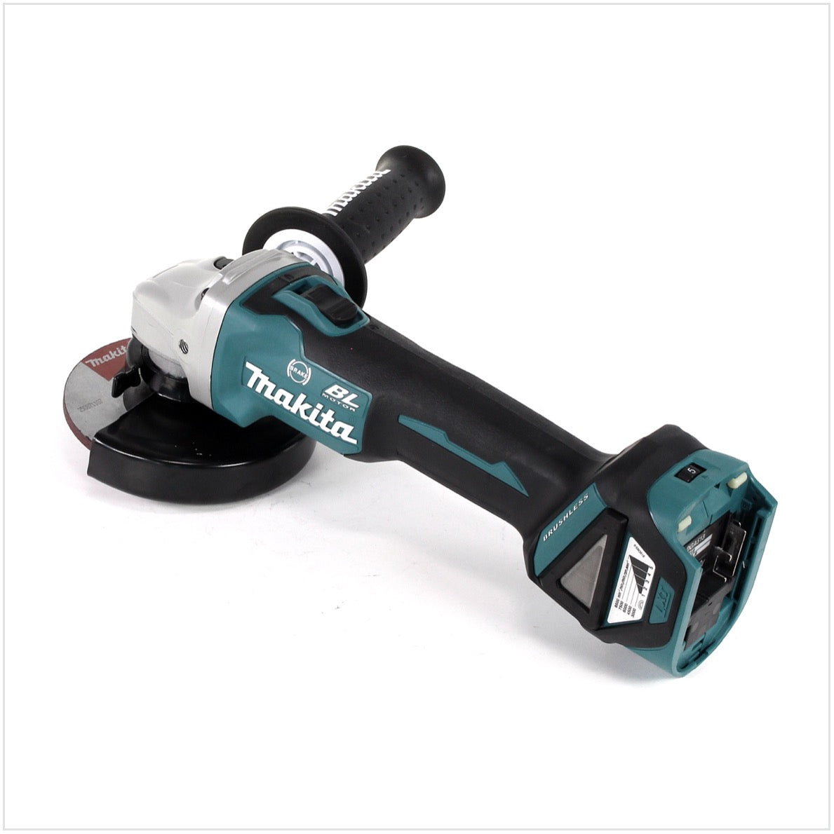 Makita DGA 513 Z Akku Winkelschleifer 18V 125mm Brushless Solo - ohne Akku, ohne Ladegerät - Toolbrothers