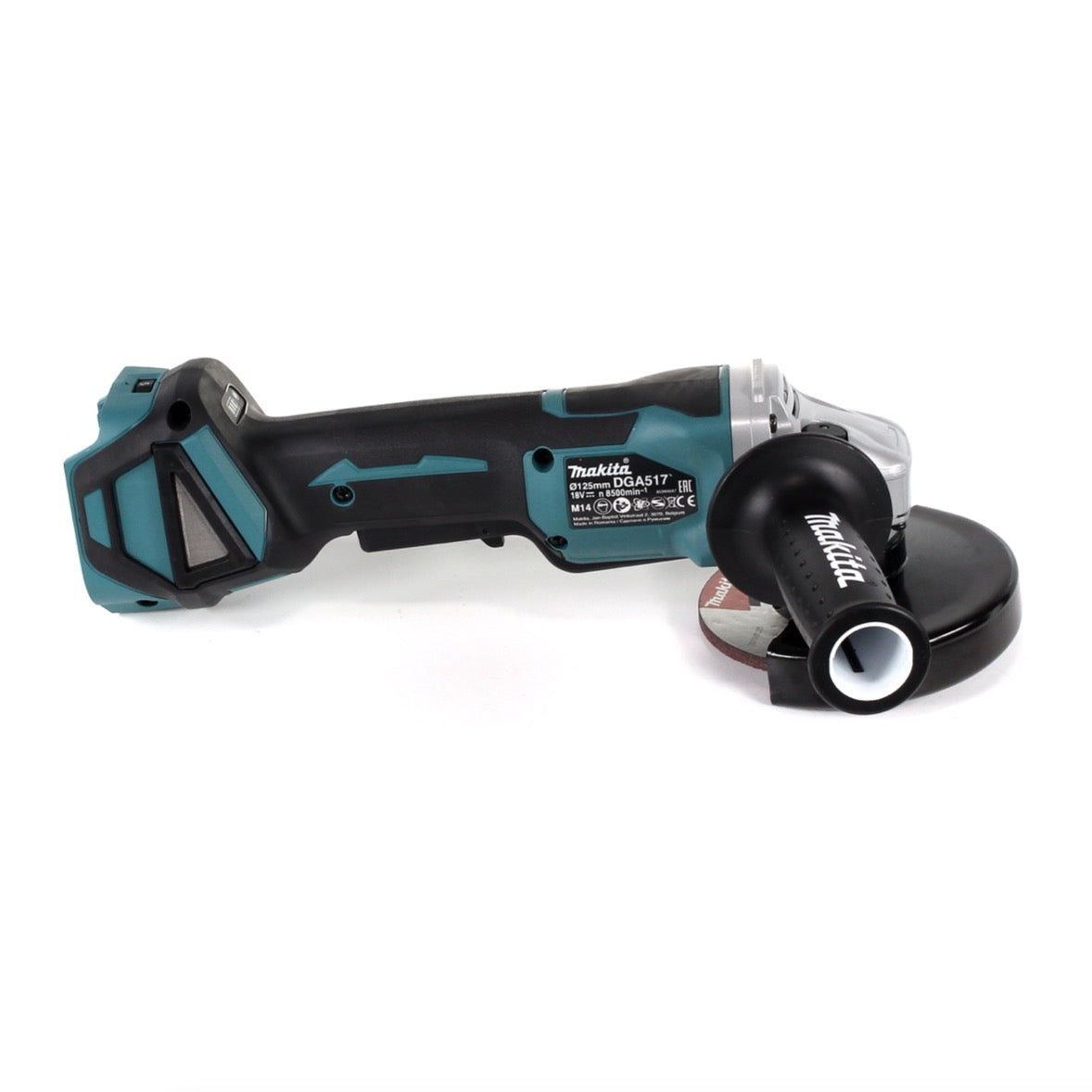 Makita DGA 517 Z Akku Winkelschleifer 18 V 125 mm Brushless Solo - ohne Akku, ohne Ladegerät - Toolbrothers