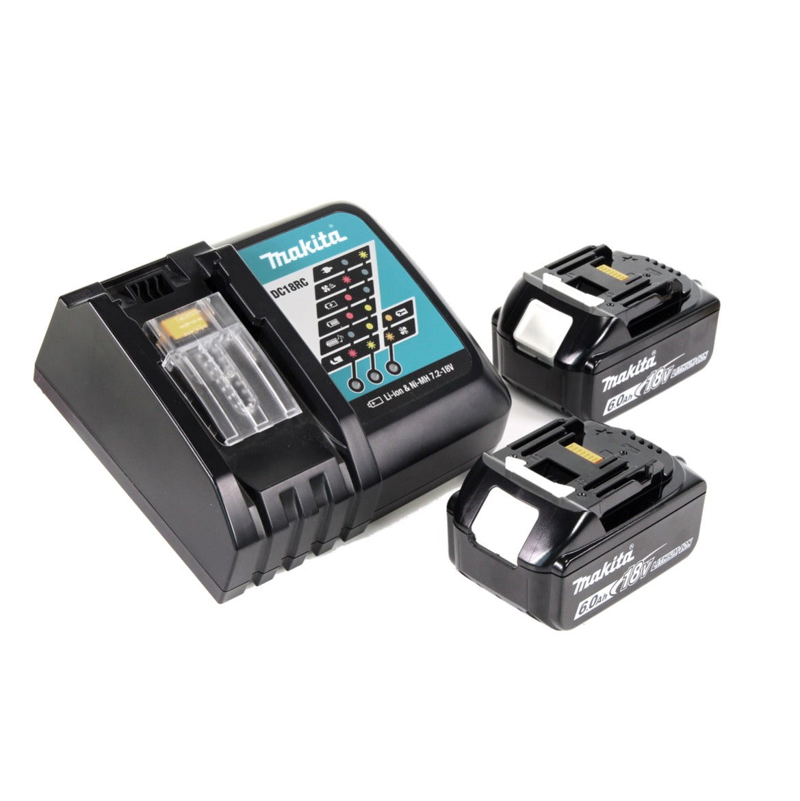 Makita DST 221 RGJ 18 V Li-ion Akku Tacker im Makpac + 2x BL 1860 B 6,0 Ah Li-Ion Akku + DC 18 RC Ladegerät - Toolbrothers