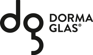 Serrure de porte en verre DORMA-GLAS STUDIO Rondo métal clair anodisé argent (3000254471)