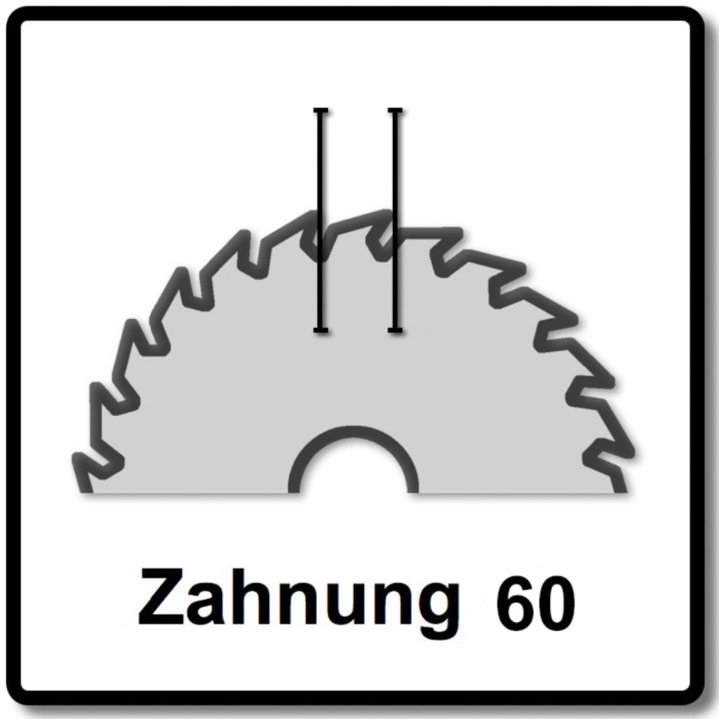 Makita MAKBLADE Kreissägeblatt für Holz 260 x 30 x 2,3 mm 60 Zähne ( B-32801 ) - Toolbrothers