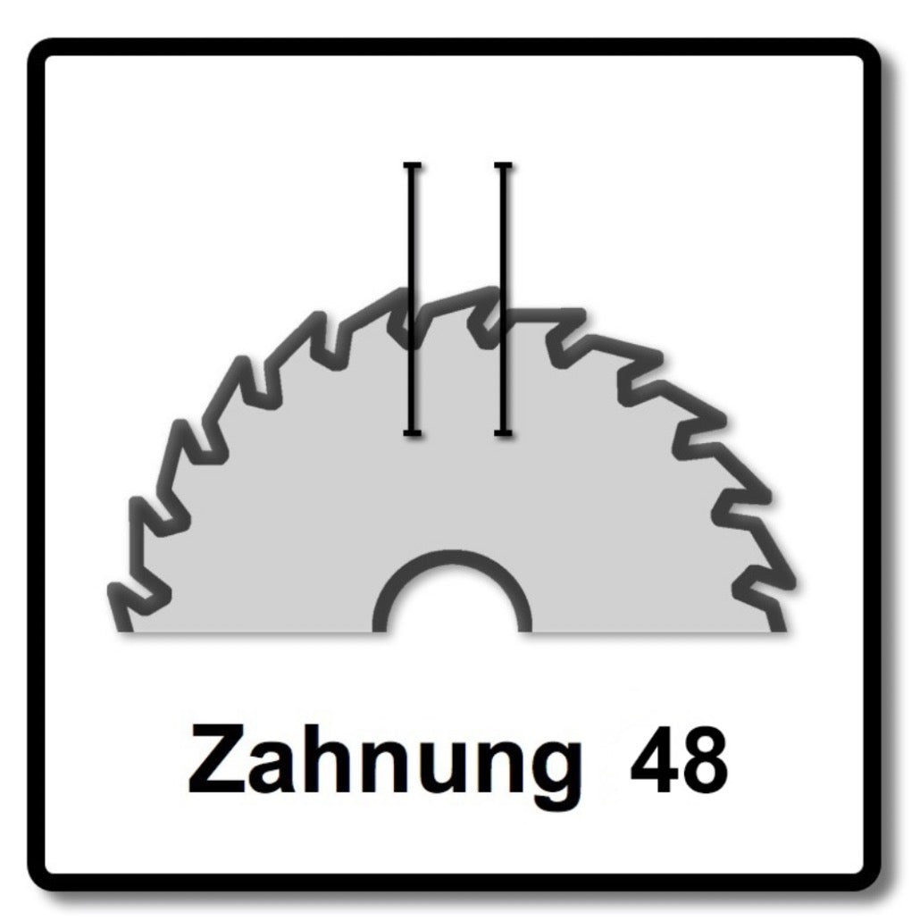 Makita MAKBLADE PLUS Kreissägeblatt für Holz 260 x 30 x 2,8 mm 48 Zähne ( B-33495 ) - Toolbrothers