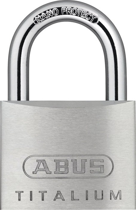 Cadenas à cylindre ABUS 64TI/50 largeur du corps de serrure 50 mm (3000280008)