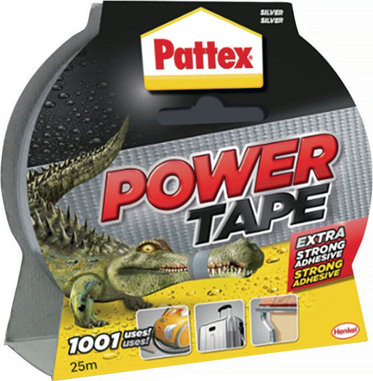 PATTEX ruban textile power tape gris argenté (4000353090)