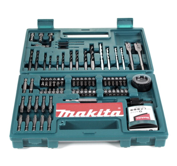 Makita B-53811 Bit & Bohrer-Set 100-teilig mit Bithalter in Kunstoffkoffer - Toolbrothers
