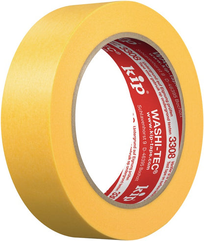 Ruban de masquage KIP 3308 WASHI-TEC® Premium Plus Goldkrepp® lisse (4000353251)