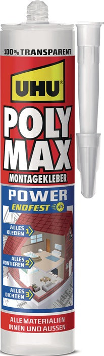 UHU Kleb- und Dichtstoff POLY MAX POWER glasklar ( 4000353481 )