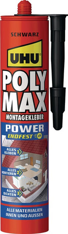 UHU Kleb- und Dichtstoff POLY MAX POWER schwarz ( 4000353483 )