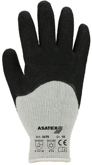 ASATEX gants de protection contre le froid taille 11 noir/gris (4000371268)