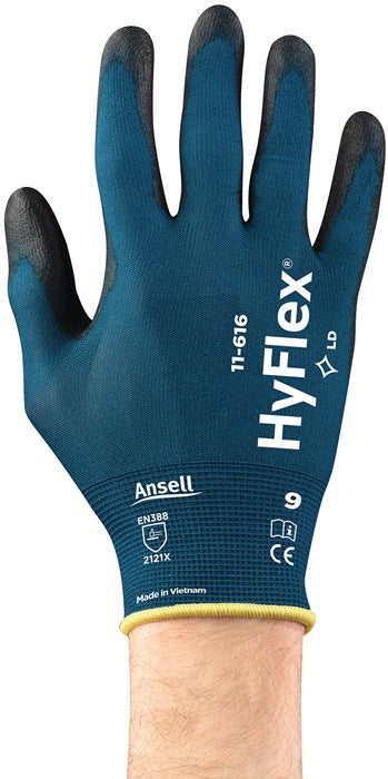 ANSELL gants HyFlex® 11-616 taille 7 vert bleu/noir (4000371326)