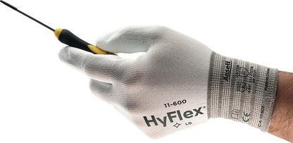 ANSELL Handschuhe HyFlex 11-600 Größe 8 weiß ( 4000371389 )