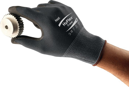 ANSELL Handschuhe HyFlex® 11-840 Größe 8 schwarz/grau ( 4000371654 )