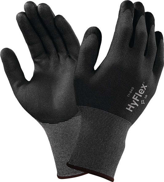 ANSELL Handschuhe HyFlex® 11-840 Größe 9 schwarz/grau ( 4000371655 )