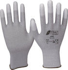 NITRAS Handschuhe  Größe 8 grau/weiß ( 4000371798 )