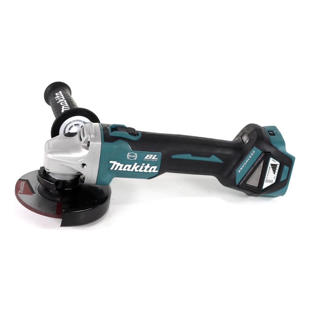 Makita DGA 513 Z Akku Winkelschleifer 18 V 125mm Brushless Solo + Absaughaube - ohne Akku, ohne Ladegerät - Toolbrothers