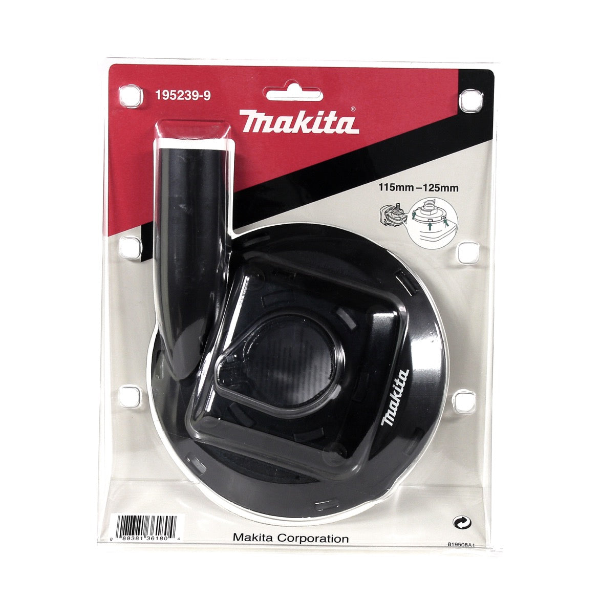 Makita GA 5040 RKDJ 125 mm Winkelschleifer 1100 Watt im Makpac mit 2x Diamantscheiben + Absaughaube - Toolbrothers