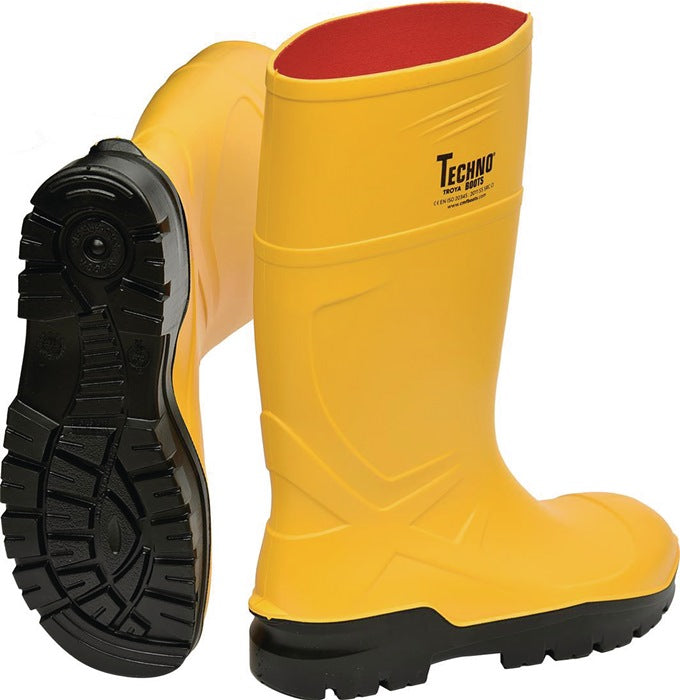 TECHNO BOOTS Sicherheitsstiefel Rönne Größe 44 gelb ( 4000374514 )