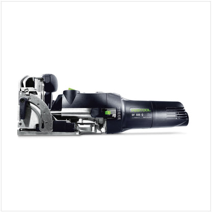 Festool DF 500 Q-Plus Dübelfräse Domino 420W 28mm im Systainer ( 494847 ) + Domino-Sortiment ( 498899 ) - Toolbrothers