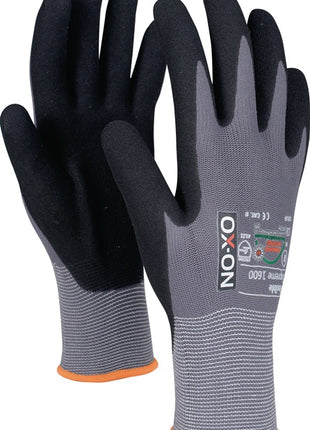 OX-ON Gants Flexible Supreme 1600 taille 8 noir/gris clair (4000391364)