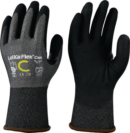 LEIPOLD gants de protection contre les coupures LeiKaFlex® CUT RL 1636 taille 9 gris/noir (4000391394)