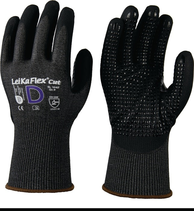 LEIPOLD gants de protection contre les coupures LeiKaFlex® CUT RL 1645 taille 8 gris/noir (4000391401)