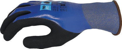 Gants de protection contre les coupures PRO FIT Ultra DRY CUT D taille 9 bleu / noir (4000391425)