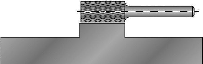 RUKO Frässtift ZYA Ø 6 mm Kopflänge 18 mm Schaft-Ø 6 mm ( 4000602790 )