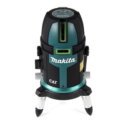 Makita SK 312 GDSM Akku Multilinienlaser Kreuzlinienlaser selbstnivellierend Grün 10,8V + 2x Akku 4,0Ah + Ladegerät + Koffer - Toolbrothers