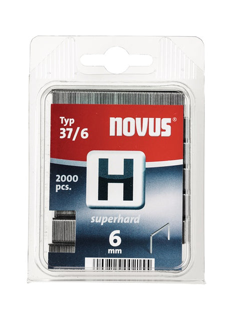 Agrafe à fil fin NOVUS H type 37 largeur 10,6 mm (4000813896)