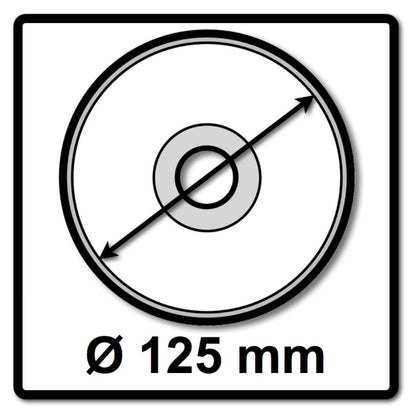 Makita 5x Trennscheibe 125 x 0,8 x 22,23 mm für INOX Edelstahl ( 5x B-45733 ) - Toolbrothers