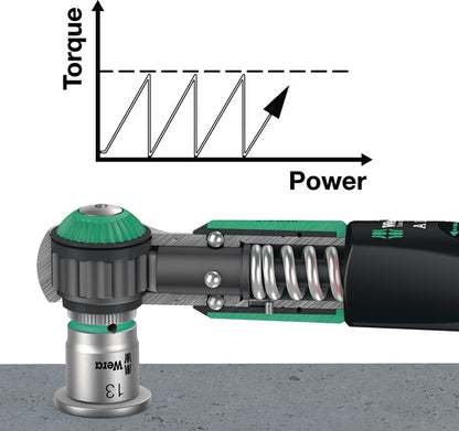 Clé dynamométrique WERA Safe-Torque A 2 clé dynamométrique 1/4″ 2 - 12 Nm (4000822455)